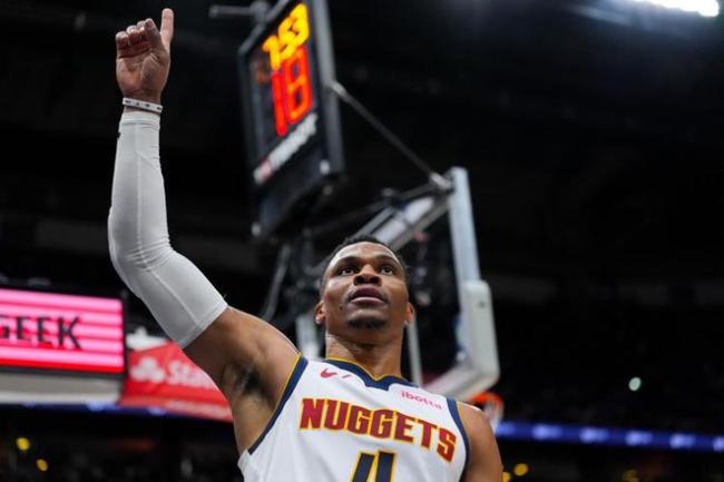 威少vs鹈鹕集锦：14中9高效轰21分5助攻 掘金逆转元勋：拼尽全力带队取胜