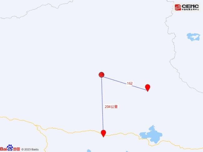 西藏那曲双湖县4.6级地震 震中海拔约5022米