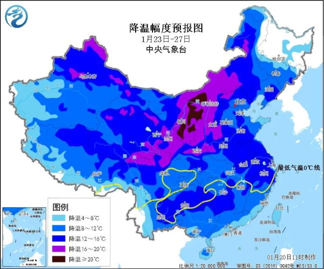 青岛即将冷暖急转猛降10℃ 寒潮来袭需防范