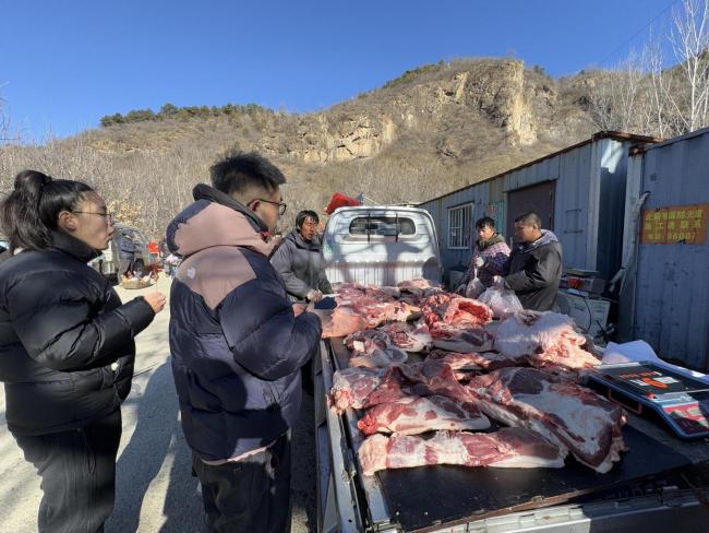 北京绿皮公益慢火车满载人间烟火 体验河北大集年味浓