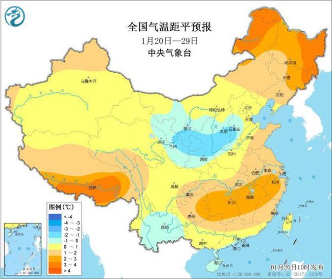 大回暖伴大氣穩(wěn)定異常,，大范圍灰色顆粒再聚集,，分析：雨雪將清洗空氣質(zhì)量