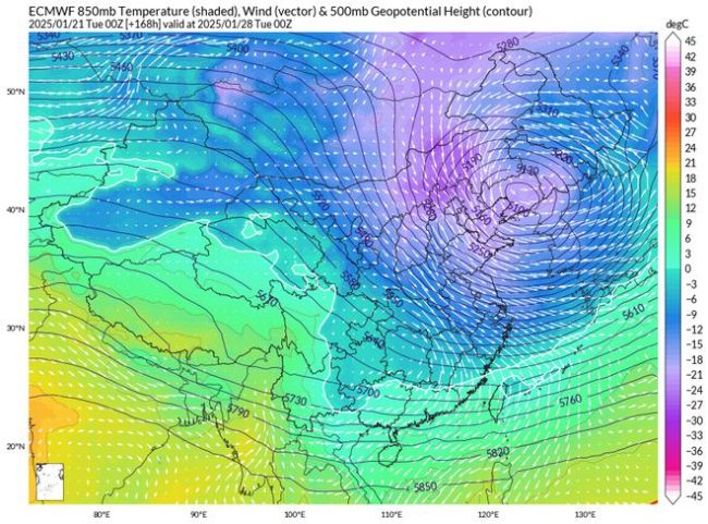 大回暖伴大氣穩(wěn)定異常,，大范圍灰色顆粒再聚集,，分析：雨雪將清洗空氣質(zhì)量