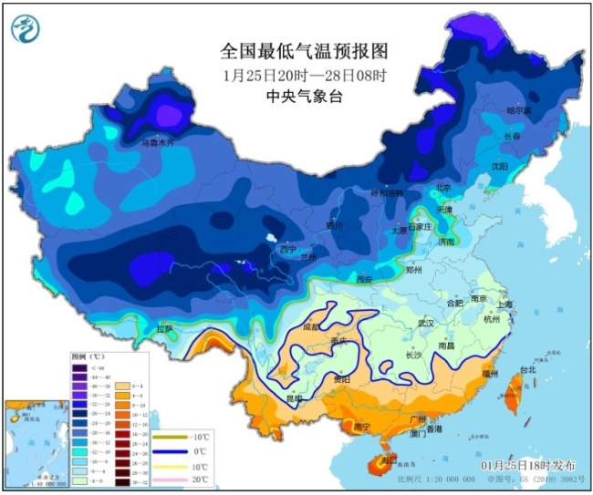 大風、寒潮、大霧、暴雪！中央氣象台四預警齊發