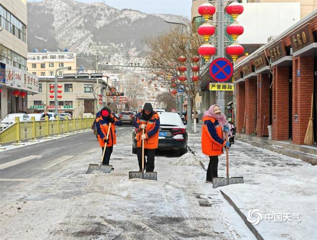 瑞雪兆豐年 河北崇禮春節(jié)前夕迎降雪