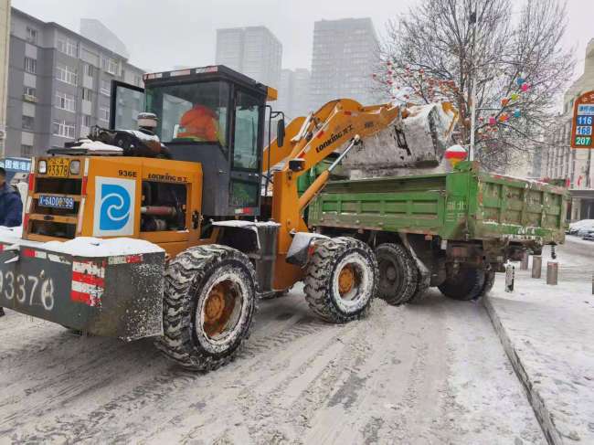 辽宁多地暴雪 最大降雪在丹东 本轮降雪影响春运出行