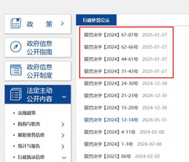 4家銀行合計(jì)罰沒(méi)超9900萬(wàn)元