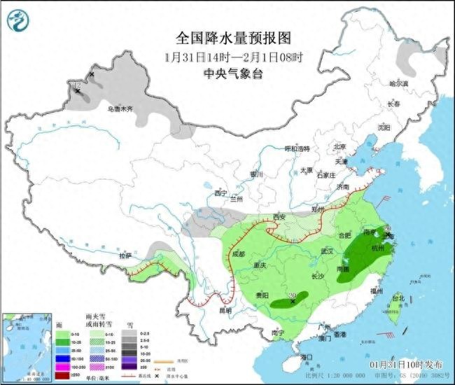 甘陜?cè)ザ醯鹊貙⒂休^強(qiáng)降雪