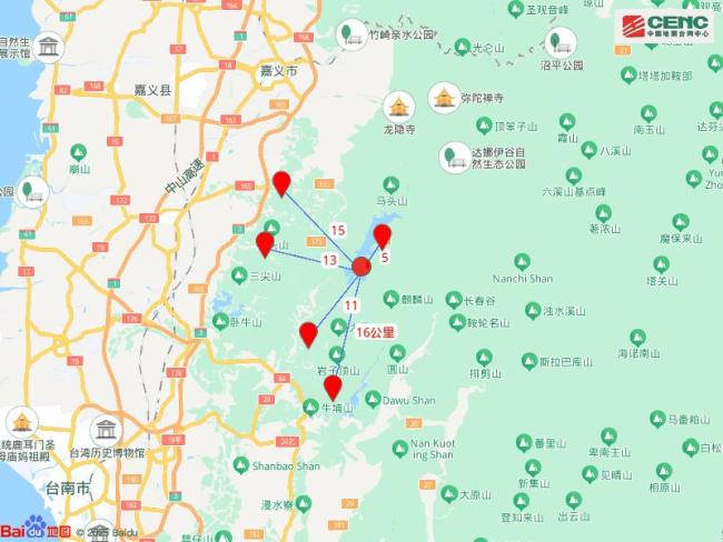 台湾嘉义县5.2级地震！广东、福建等多地网友：震感强烈！ 多地震感明显