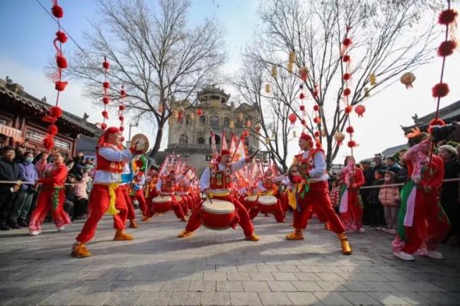 陜西榆林：秧歌扭出中國(guó)年,，非遺文化添彩新春