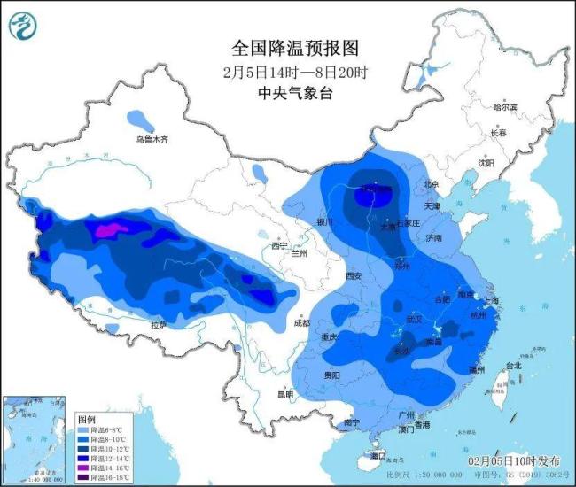 冷冷冷,！大風,、寒潮預警！局地降溫超10℃ 體感十分寒冷