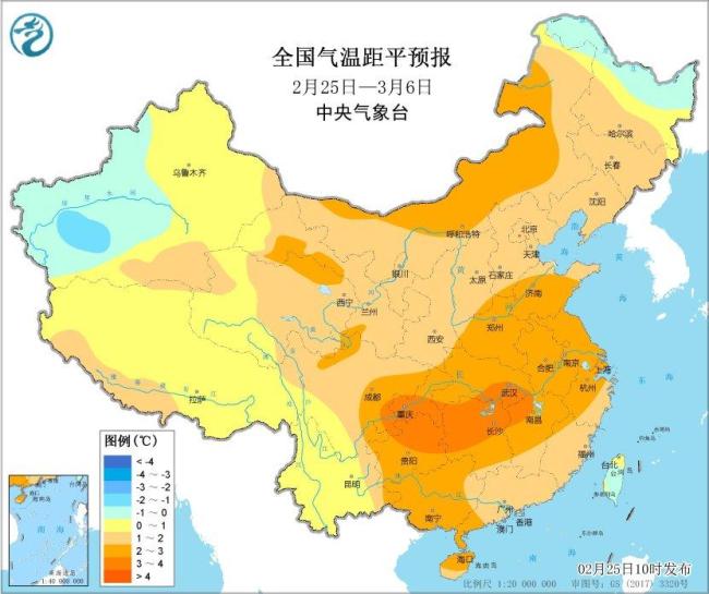 未來十天冷空氣勢(shì)力前期弱后期強(qiáng) 黃淮江漢江淮迎雨雪