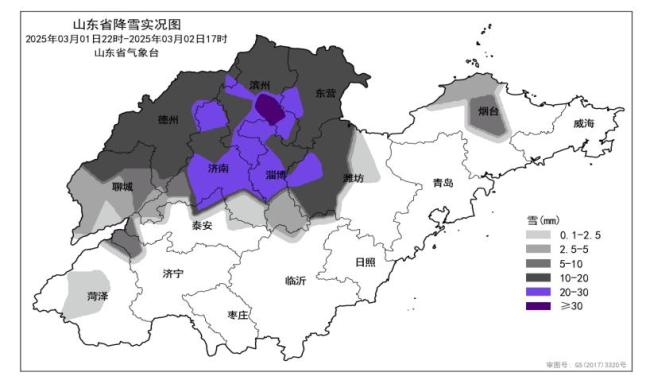 專家稱山東這次降雪絕對(duì)是利好 緩解旱情改善墑情