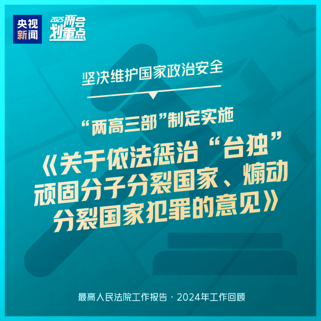 干貨滿滿,！一組圖梳理“兩高”工作報(bào)告