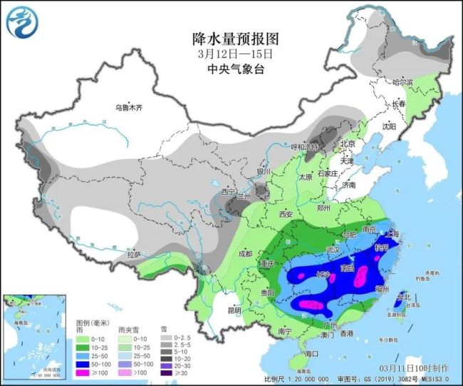 南方大暴雨 北方暴雪,！冷空氣來襲 南北多地迎強(qiáng)對(duì)流天氣