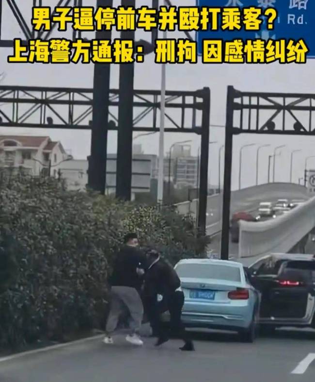 男子稱被女友前男友撞車并毆打