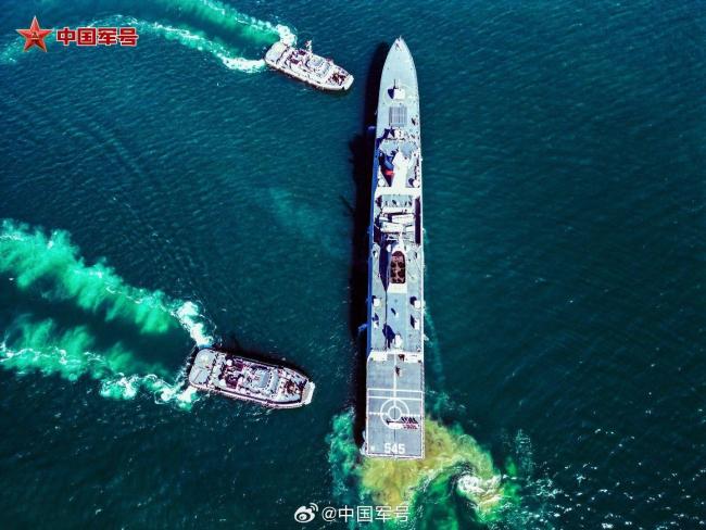 高清大圖,！九圖帶你看漯河艦最新訓(xùn)練畫面