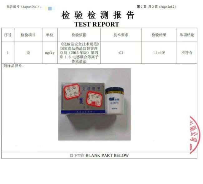 55套送檢美白化妝品全部汞超標(biāo) 最高超標(biāo)6399倍