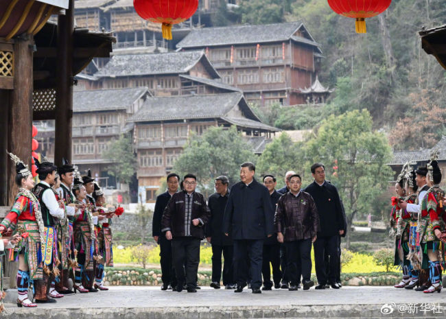 信团鼓楼话振兴，习近平：祝你们的日子越过越红火