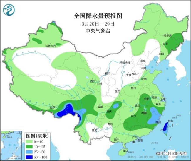 24-27日強(qiáng)冷空氣將影響中東部地區(qū)