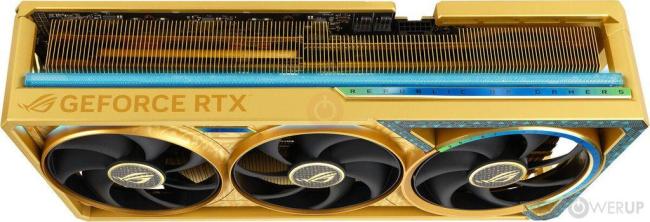 华硕展示中东土豪版RTX 5090显卡 全球独一份收藏品