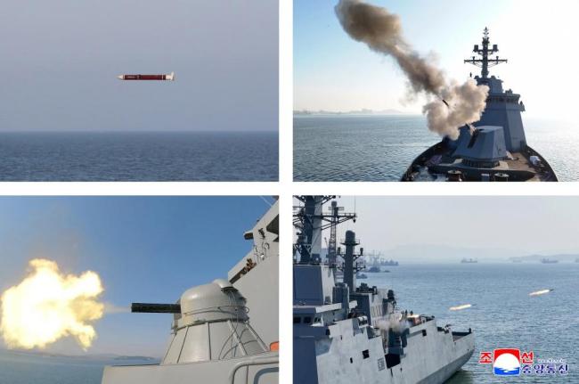 大V：朝鲜新反舰导弹震撼亮相 填补舰载超音速空白