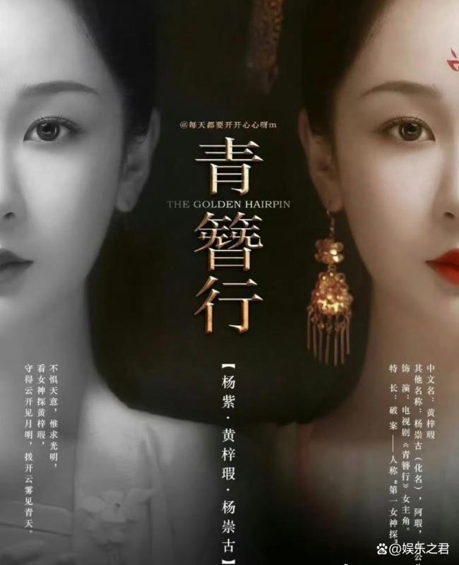 杨紫第一部大女主探案剧