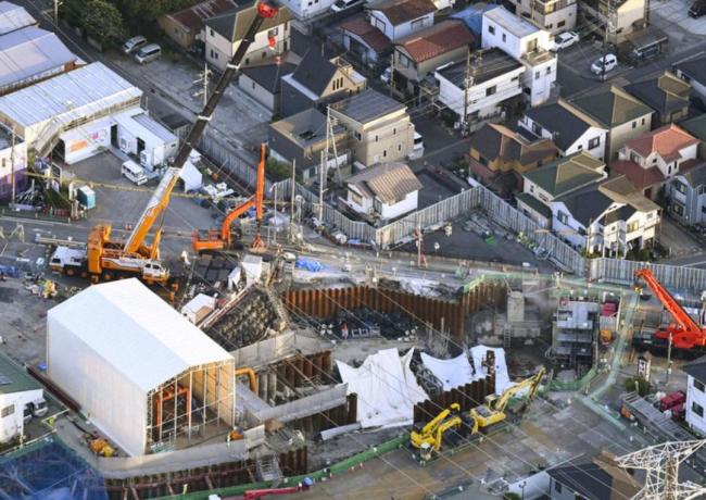 日本墜坑老人死亡