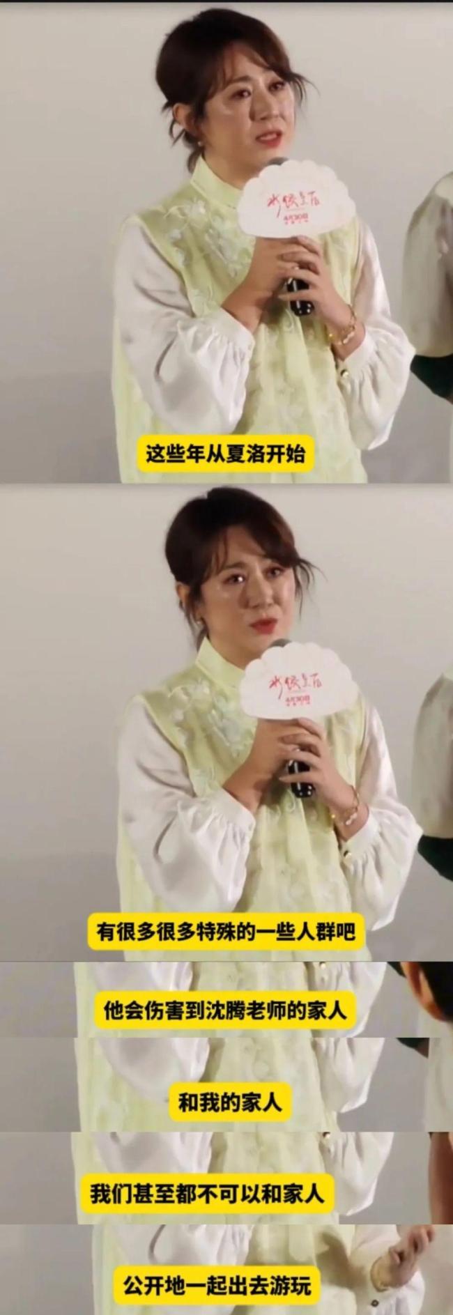 馬麗說不好言論不會(huì)影響沈馬合作