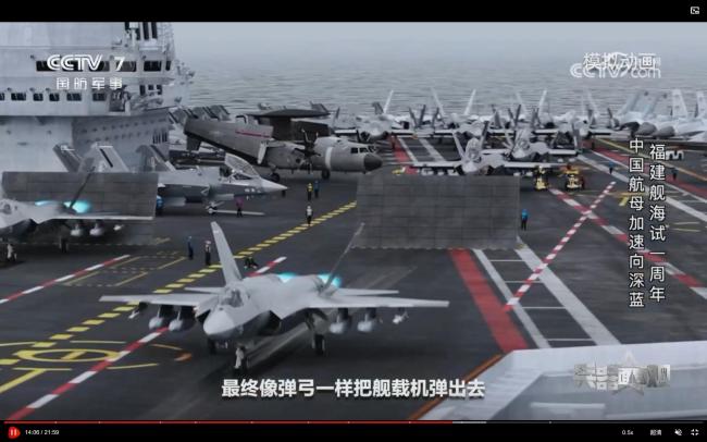 央视暗示歼35上舰意味着什么 隐身战机外挂成常态