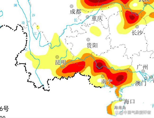 博主：大范围暴雨启动确定 暖湿气流反攻引发强降雨