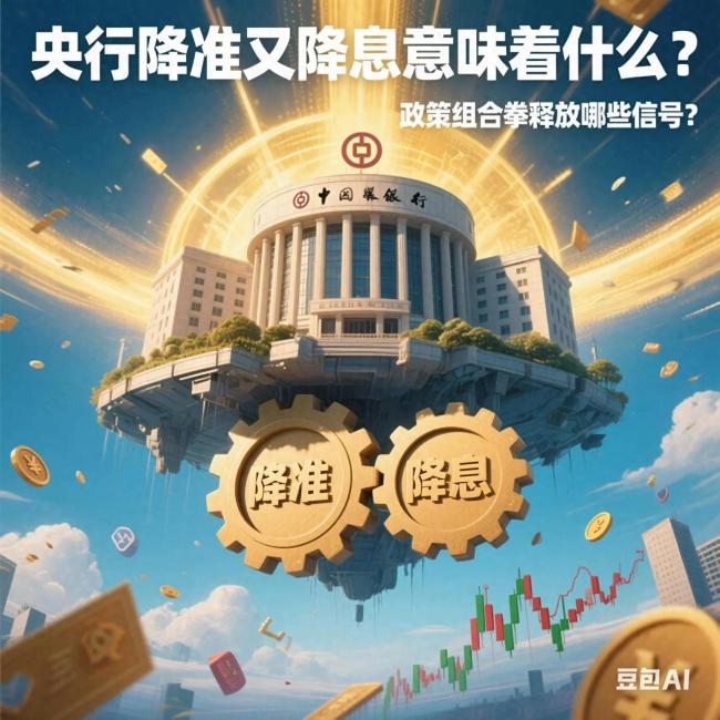 央行降准又降息到底啥意思