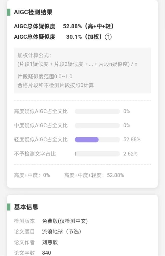 多名學生稱為論文降AI率掏空錢包