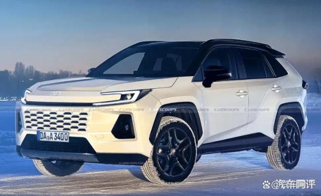全新豐田RAV4官方首曝 預告圖揭示新設計