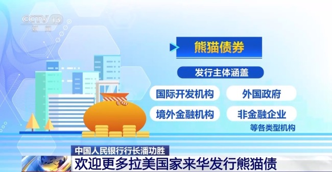 央行行長潘功勝：歡迎更多拉美國家來華發(fā)行熊貓債