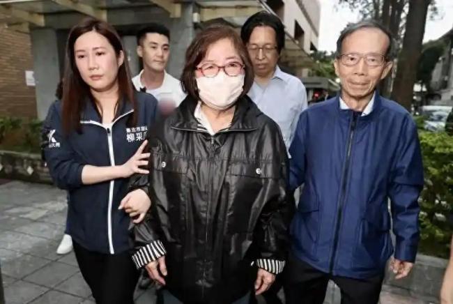 臺檢方提訊國民黨臺北主委黃呂錦茹 涉?zhèn)卧煳臅涣b押禁見