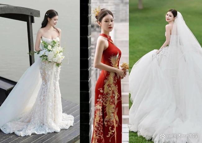 汪小菲馬筱梅婚紗照曝光 張?zhí)m也為兒子兒媳送上了祝福，