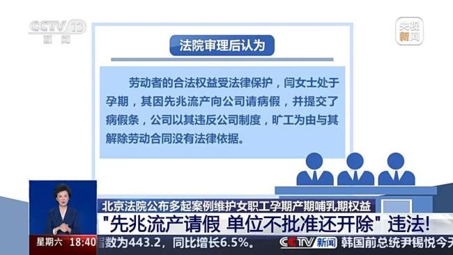 女子先兆流產(chǎn)后請假,，公司卻用一個(gè)理由把她開除……法院判了