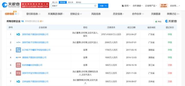 張核子持股16家企業(yè)12家被吊銷或注銷 限高風(fēng)波再起