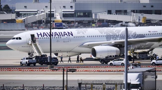 夏威夷航空一客機(jī)起飛前疑遭炸彈威脅 虛驚一場全員安全撤離