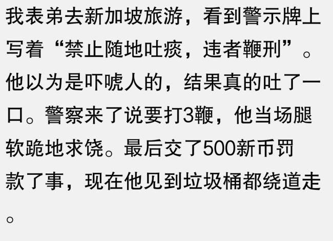 新加坡鞭刑的威力有多大？傳言少有人能承受六鞭,！