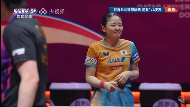 王楚欽孫穎莎3比1松島輝空張本美和 混雙挺進(jìn)四強(qiáng)