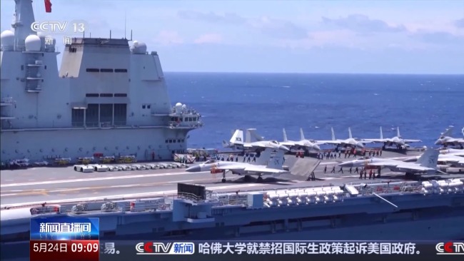 情節隨機、貼近實戰 直擊山東艦最新演練現場