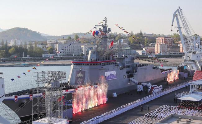 專家：朝鮮海軍建設(shè)任重道遠(yuǎn) 下水事故暴露短板