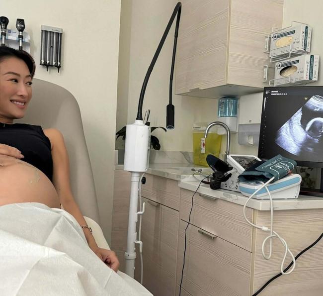 謝霆鋒的妹妹謝婷婷懷孕臨盆在即