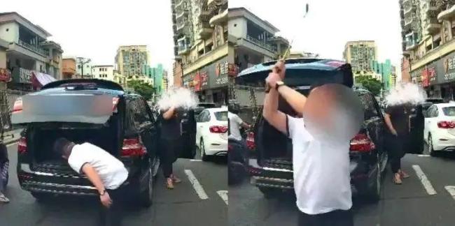 當(dāng)?shù)鼐交貞?yīng)奔馳車(chē)司機(jī)別車(chē)砸車(chē) 路怒癥事件調(diào)查中