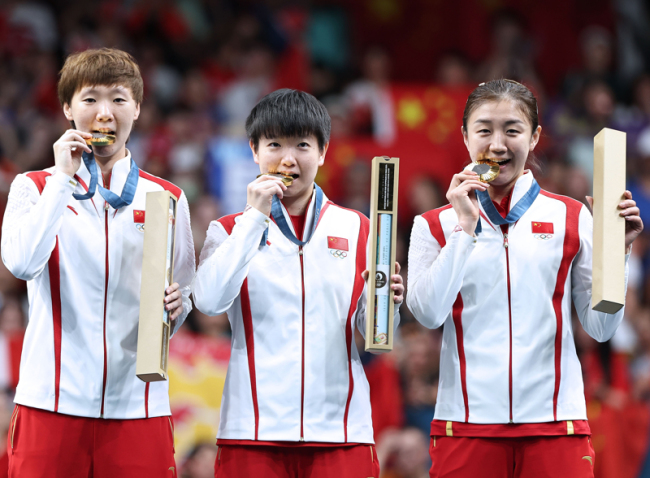媒體：世乒賽女單頂級對決沒有輸家 雙生花共綻光彩