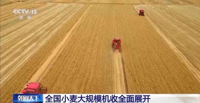 全國夏糧搶收進(jìn)行時(shí) 1700萬臺套農(nóng)機(jī)具戰(zhàn)“三夏”