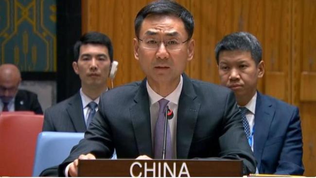 联合国发言人对以代表指控无语 乌克兰再炒“中国援俄”论调