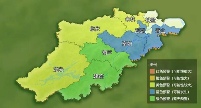 66條預(yù)警齊發(fā),！浙江將迎大風(fēng)暴雨 警惕次生災(zāi)害