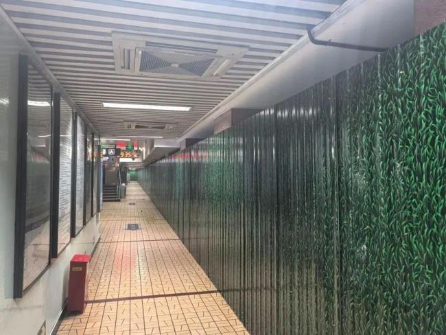 八角游樂園地鐵站封站改造 提升換乘便利性